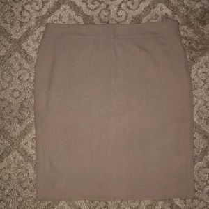 Beige Ann Taylor skirt suit